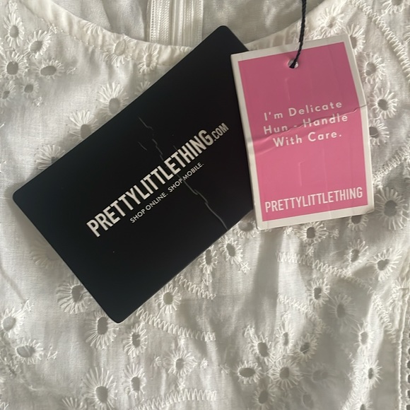 Pretty Little Thing eyelet dress - Picture 2 of 5